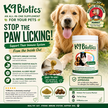 Load image into Gallery viewer, K9 Biotics Powder Immune Health Supplement for Dogs 9 oz