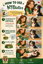Load image into Gallery viewer, K9 Biotics Powder Immune Health Supplement for Dogs 9 oz
